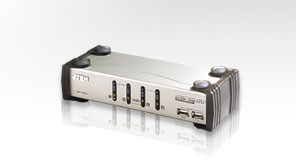 Aten 4 Port KVM Switch